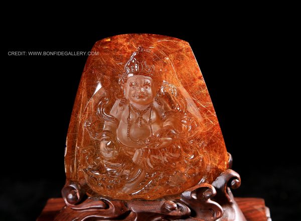 Serene Amber Deity 3