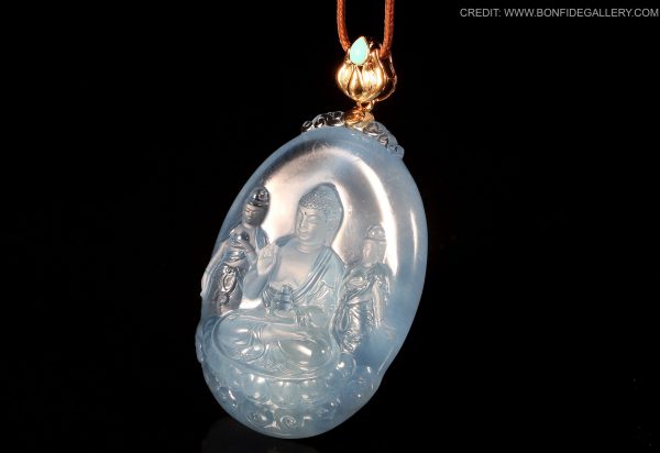 Serene Azure Buddha 2