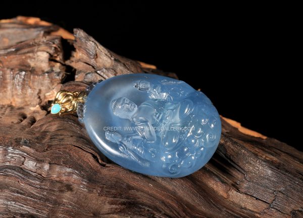 Serene Azure Buddha 3