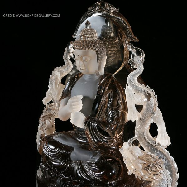 Serene Crystal Buddha 1