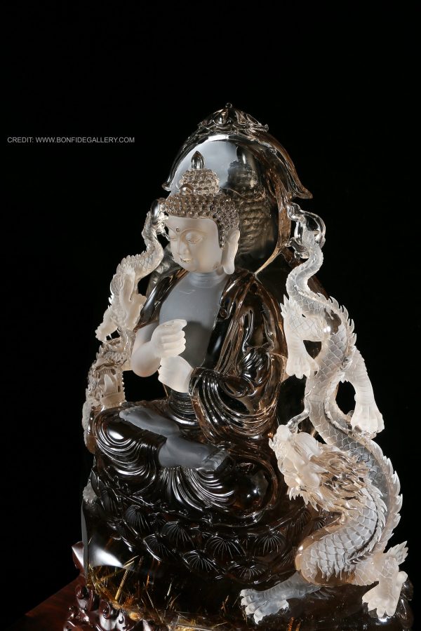 Serene Crystal Buddha 1