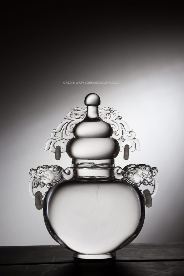 Serpentine Crystal Vessel 1